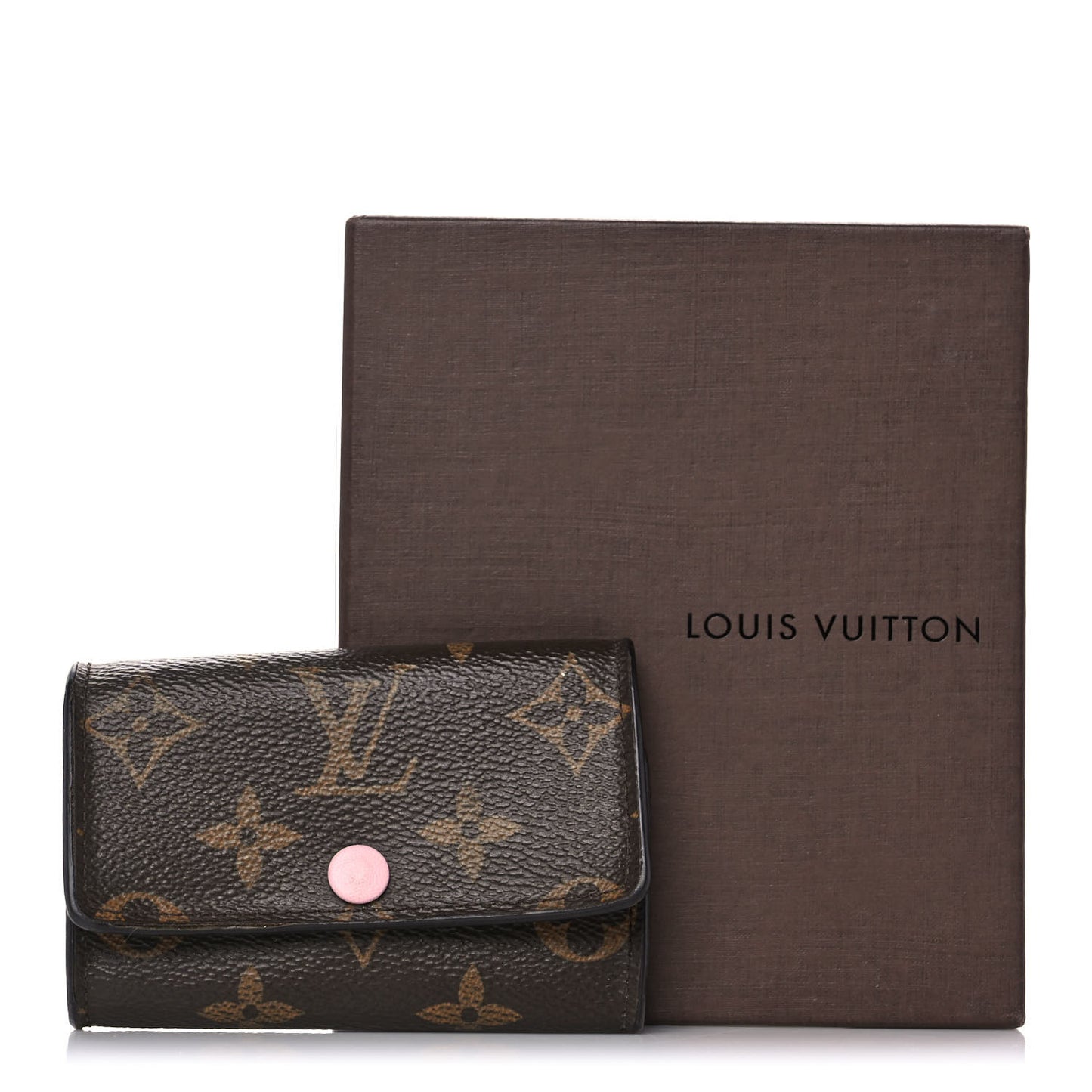 Monogram Multicles 6 Key Holder Rose Ballerine