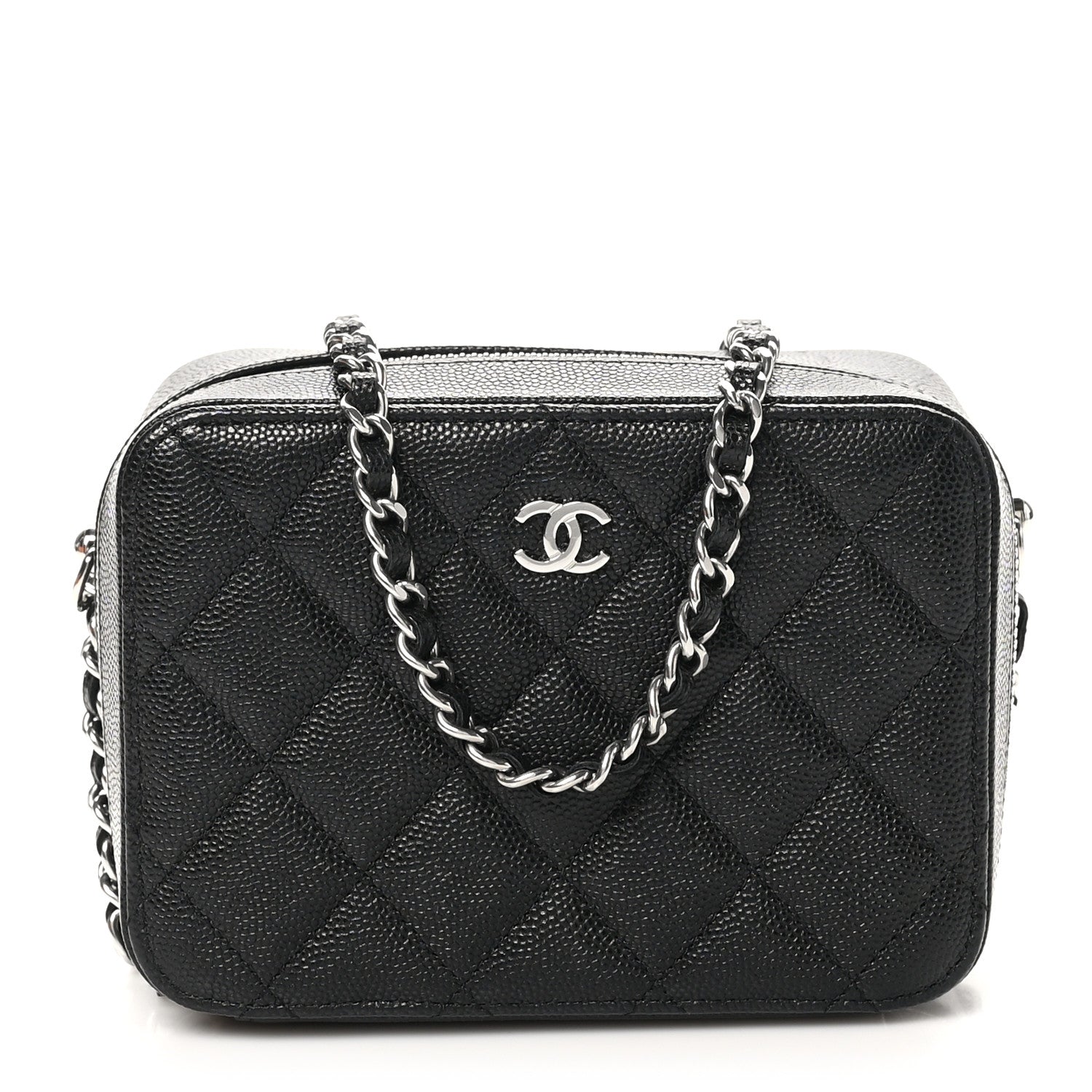 Chanel Caviar Quilted Camera Bag Black 1 of 11