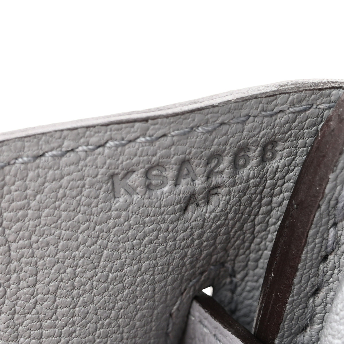 Hermes Togo BIRKIN 30 Gris Pantin 7 of 10