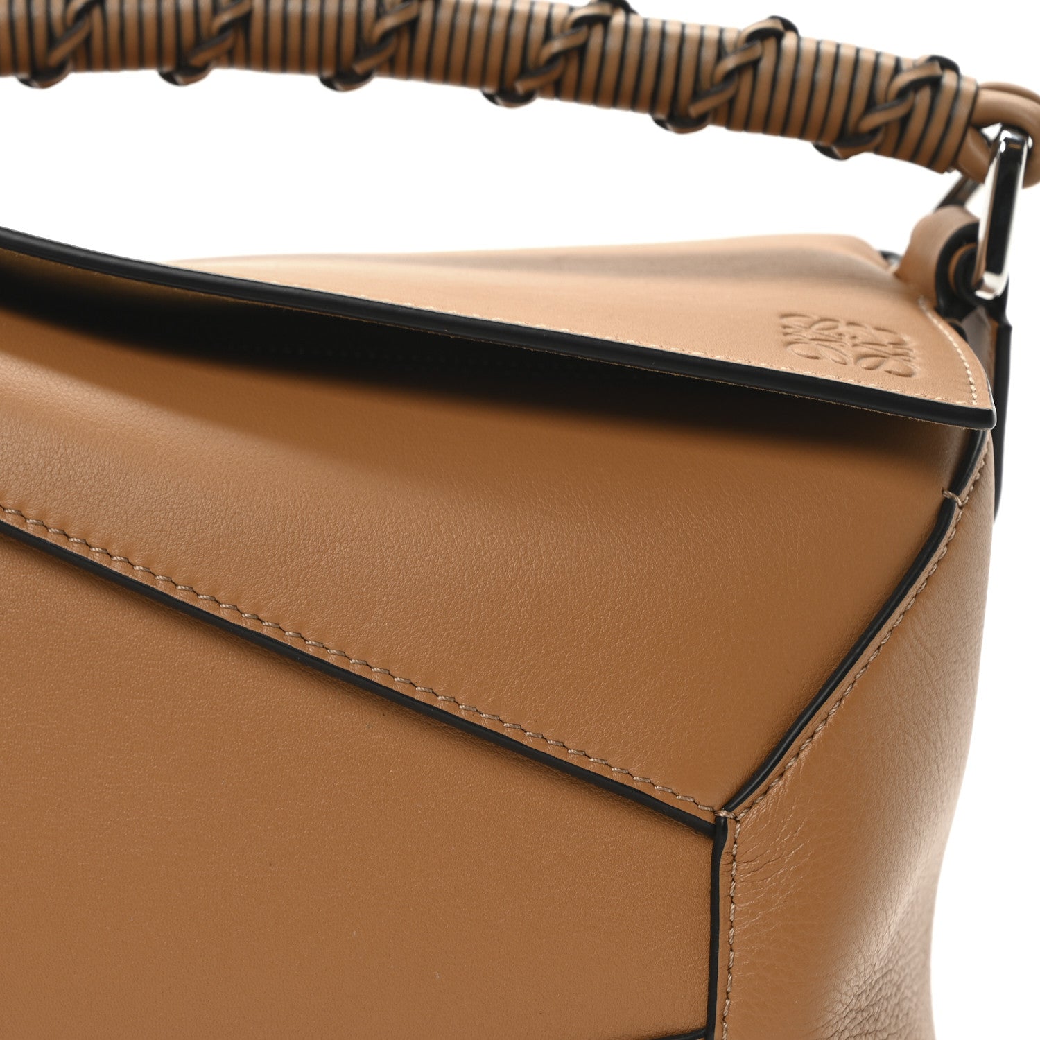 Loewe Calfskin Small Puzzle Edge Bag Warm Desert 7 of 9