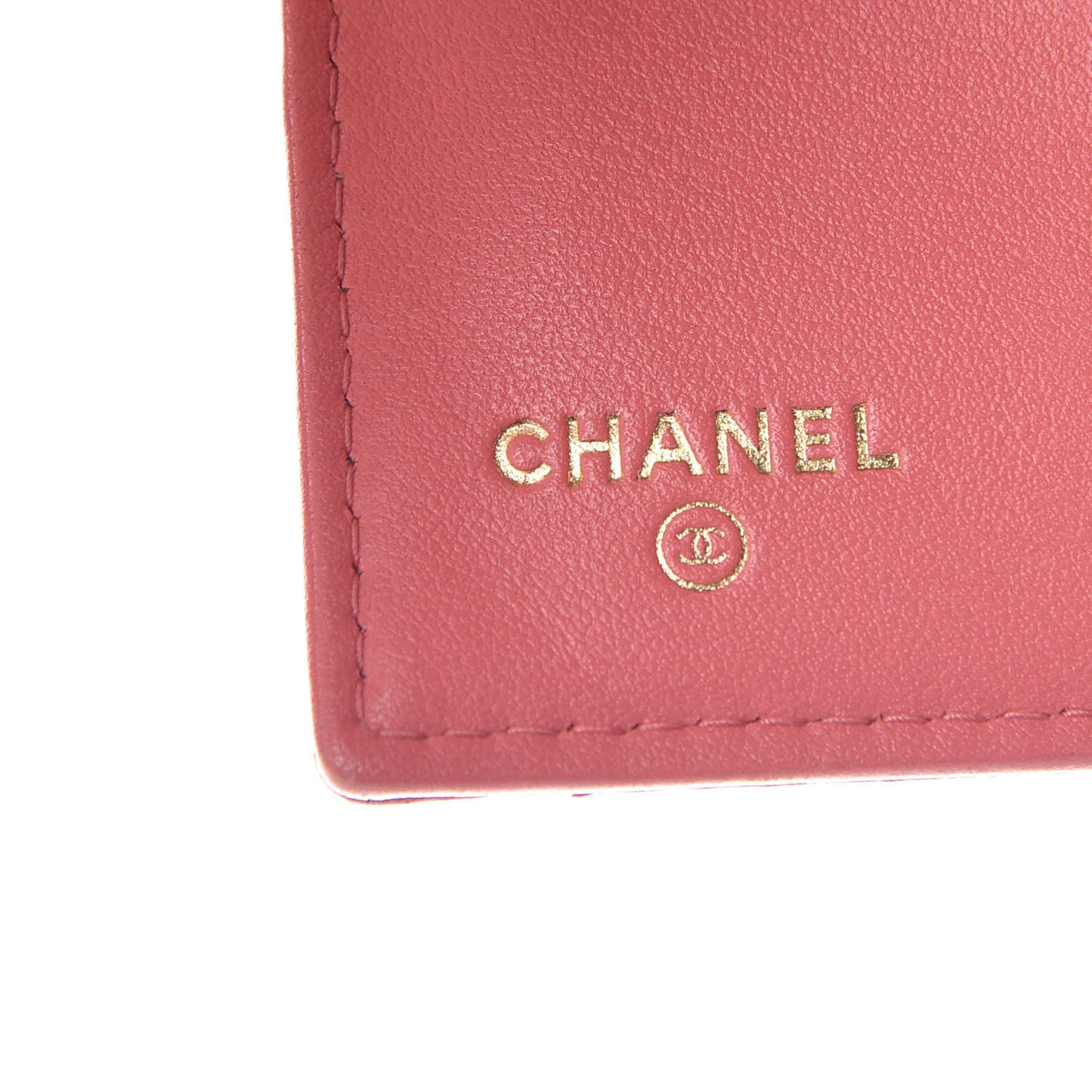 Caviar Quilted Medium Flap Wallet Pink