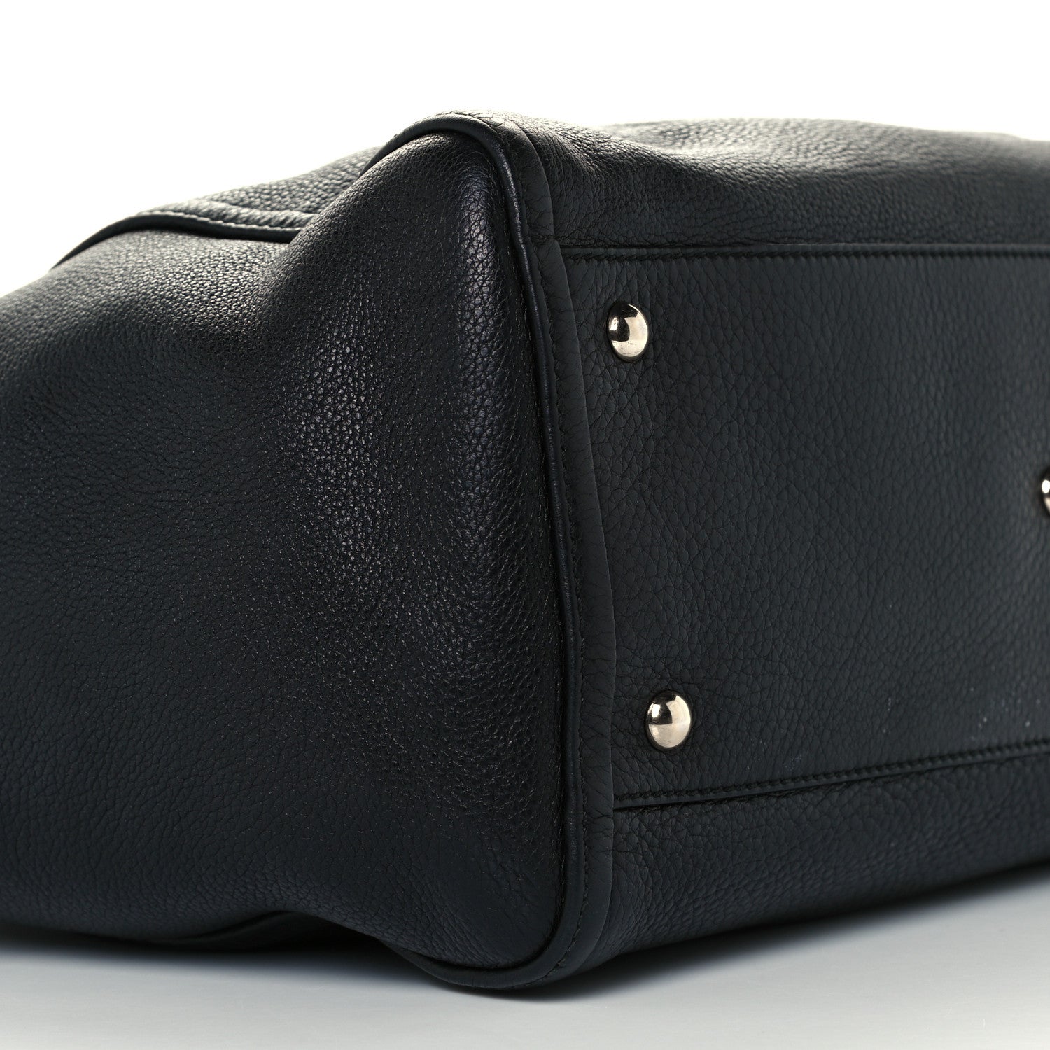 Gucci Pebbled Calfskin Medium Soho Shoulder Bag Black 10 of 11