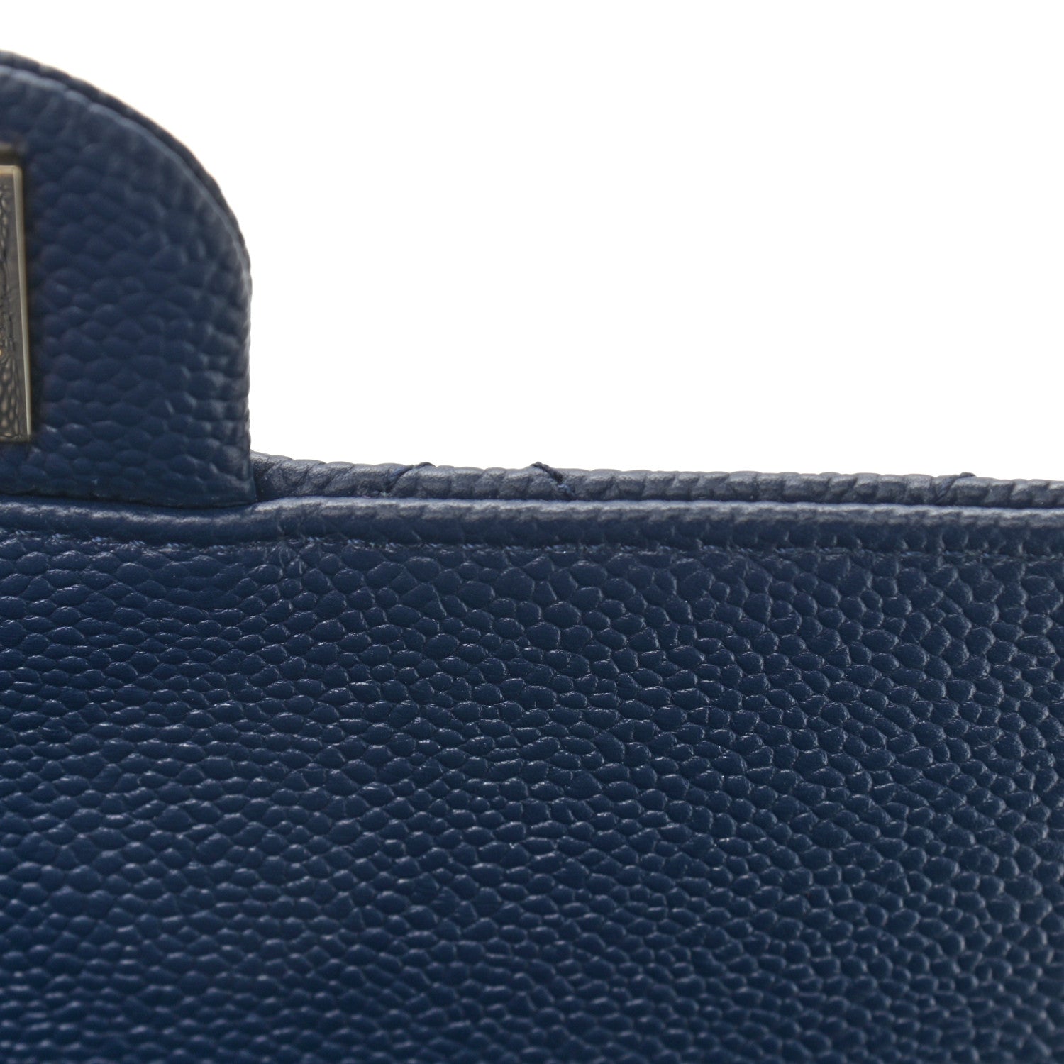 Chanel Caviar Quilted Small City Walk Flap Navy Blue 11 of 12