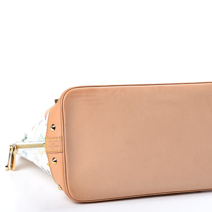 Louis Vuitton Monogram Multicolor Alma White 8 of 9