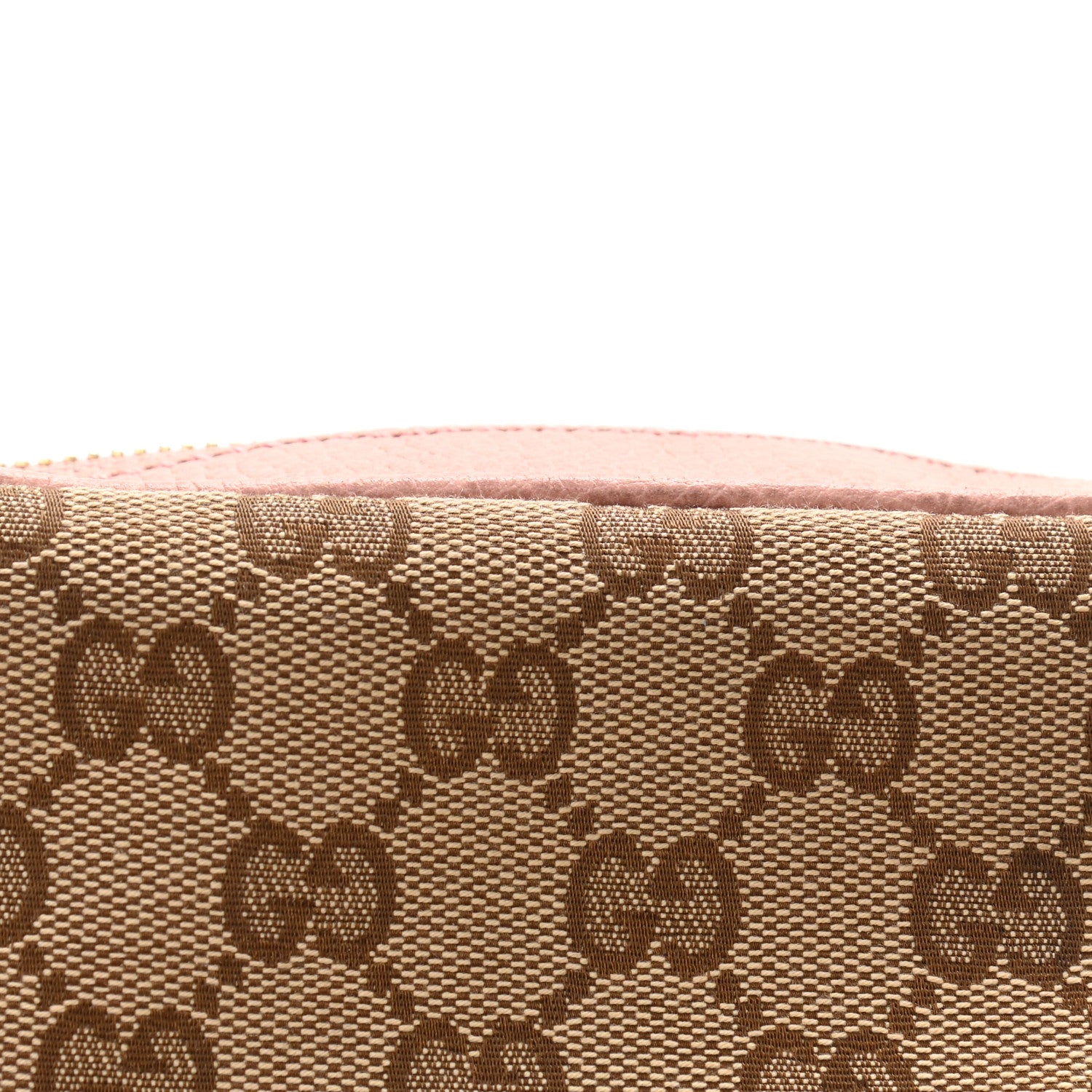 Gucci Monogram Mini Bree Messenger Bag Beige Soft Pink 12 of 15
