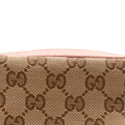Gucci Monogram Mini Bree Messenger Bag Beige Soft Pink 12 of 15