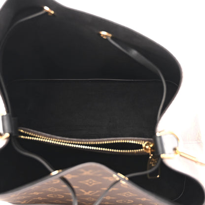 Louis Vuitton Monogram Neonoe MM Black 5 of 9