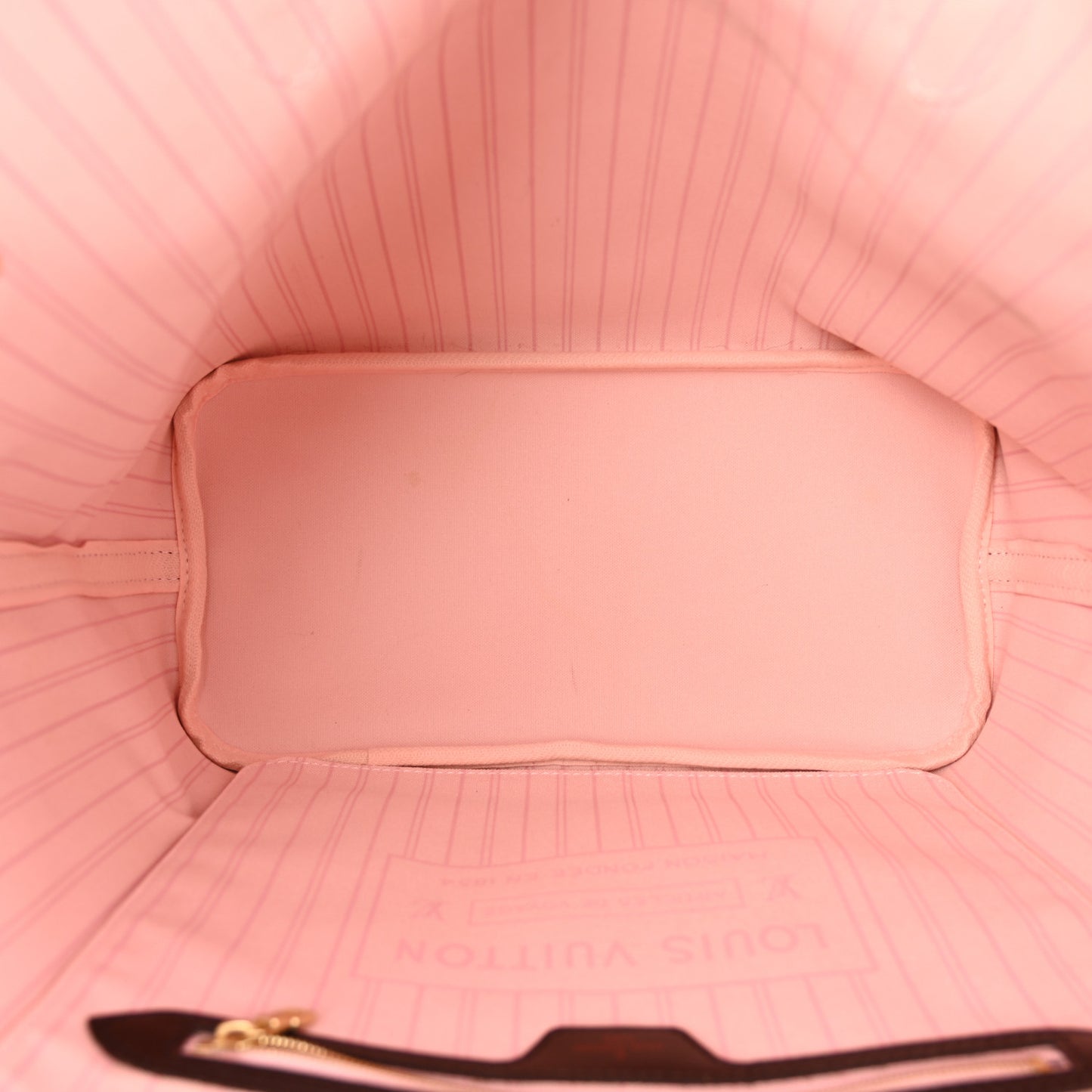 Damier Ebene Neo Neverfull MM Rose Ballerine