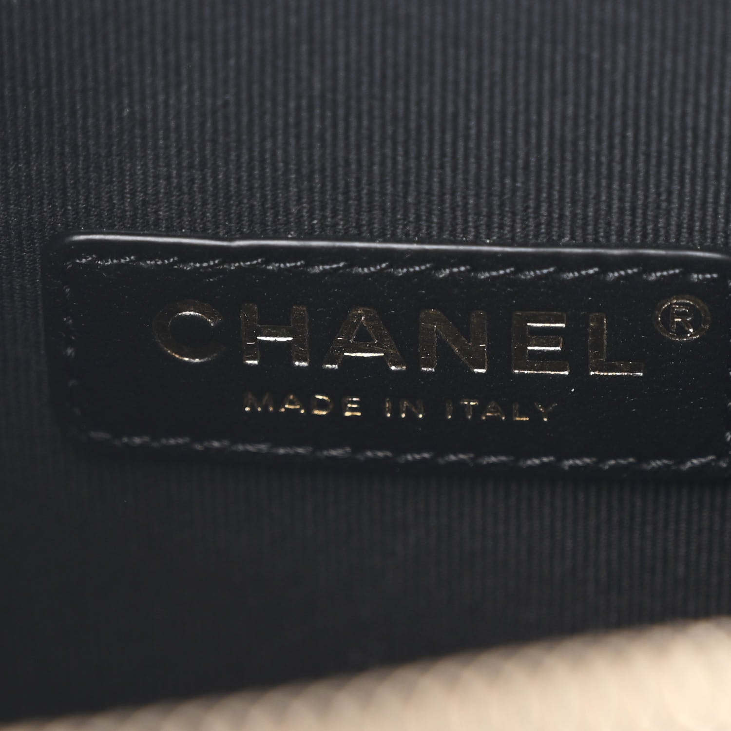 Chanel Shiny Crumpled Lambskin Quilted Medium Preppy Pocket Camera Case Black 6 of 10