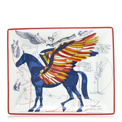 Hermes Porcelain Pegase Change Tray Anis Outremer 1 of 7