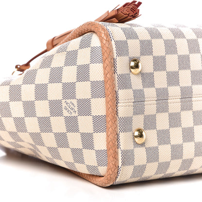 Louis Vuitton Damier Azur Propriano Rose Ballerine 8 of 9