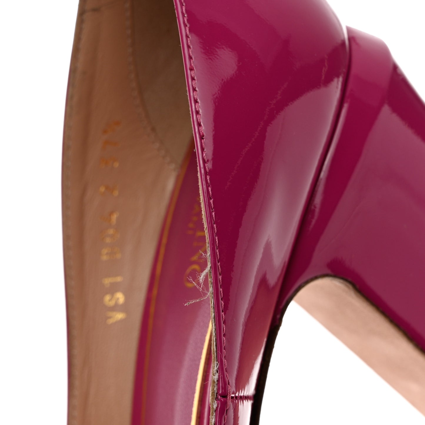Patent Tan-Go 50/120mm Platform Pumps 37.5 Rose Violet
