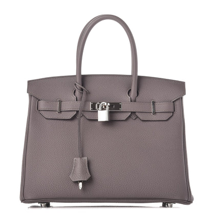 Hermes Togo Birkin 30 Etain 1 of 31