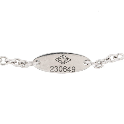 Christian Dior 18K White Gold Diamond Mimirose Bracelet 4 of 5