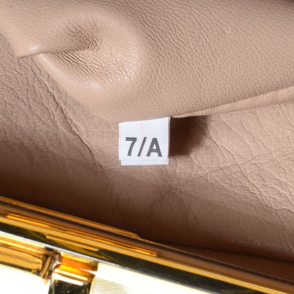 Prada Saffiano Vernice Pyramid Bag White Black 8 of 9