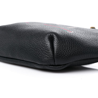 Gucci Grained Calfskin Small Logo Belt Bag Black 9 of 9