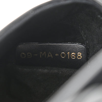 Christian Dior Calfskin Saddle Bag Black 6 of 7