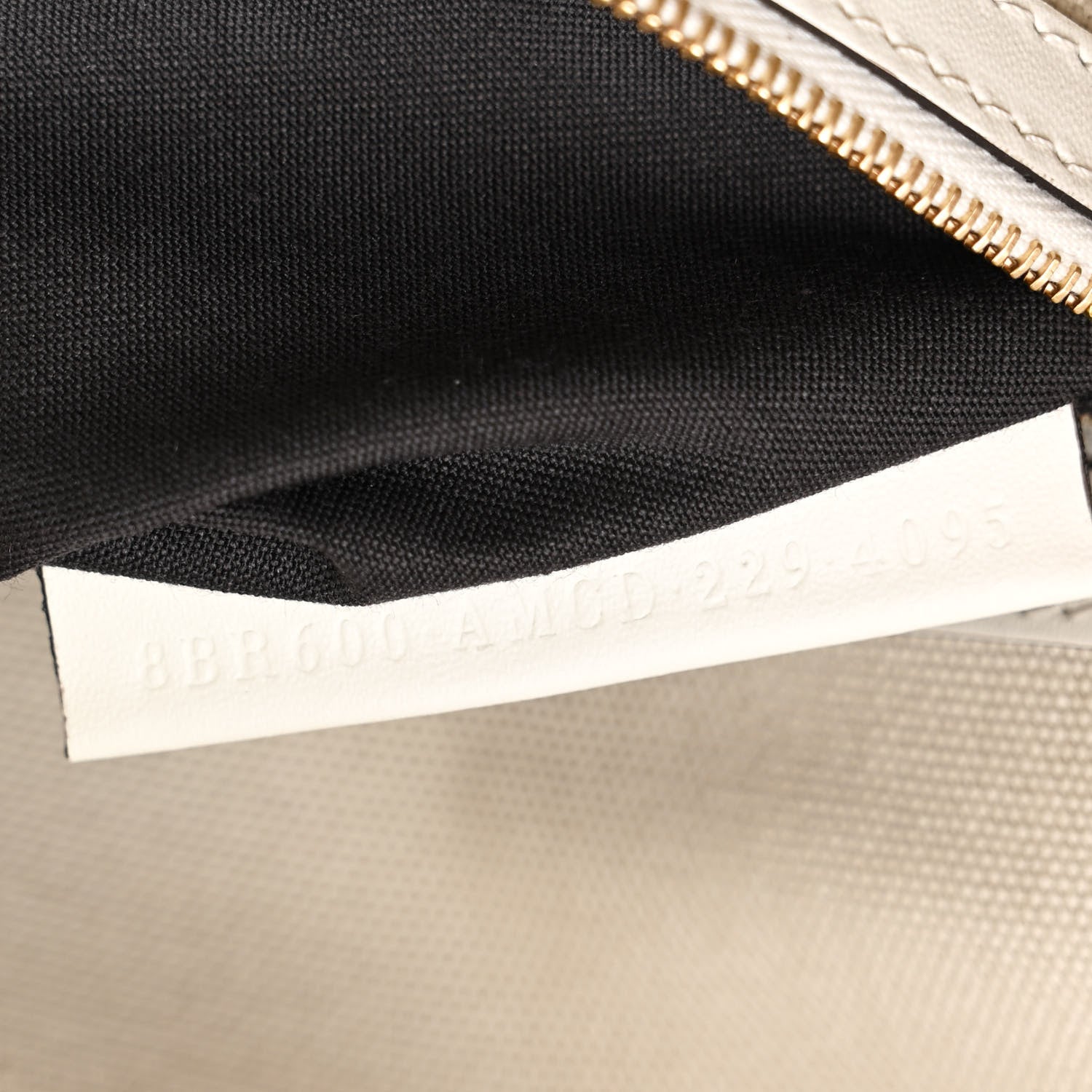 Fendi Canvas Vitello King Extra Strap FF Embroidered Baguette White Ice 7 of 13