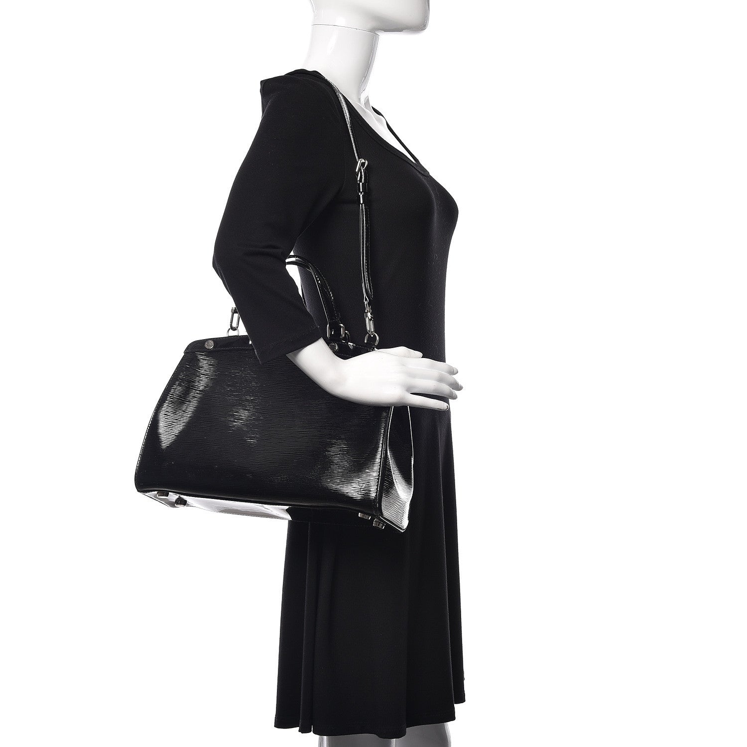 Louis Vuitton Electric Epi Brea MM Black 1 of 11