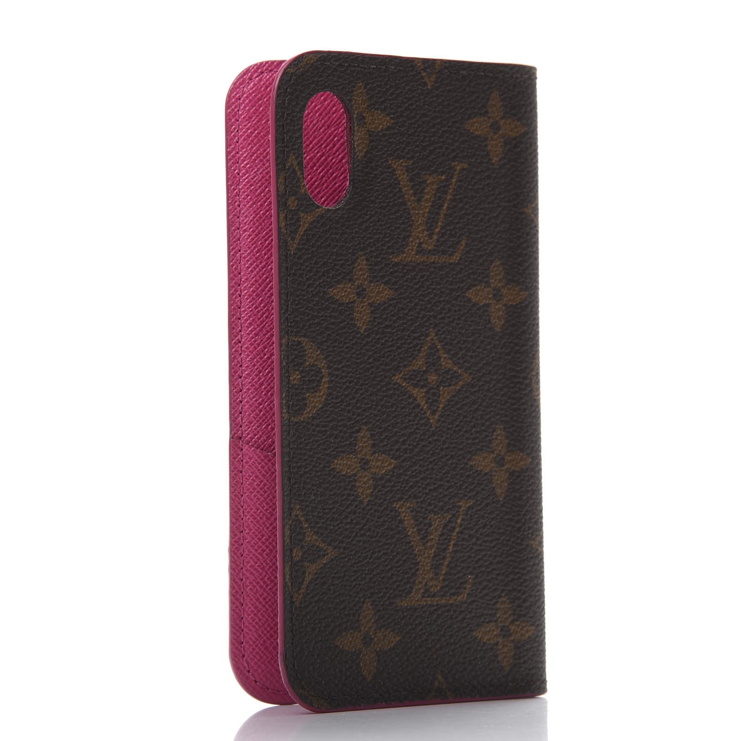 Louis Vuitton Monogram iPhone X Folio Case Rose Pop 3 of 6