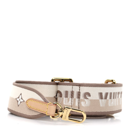 Louis Vuitton Jacquard Speedy Bandouliere 20 Shoulder Strap Beige 1 of 4