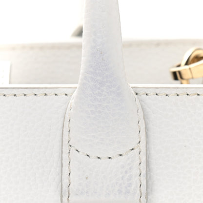 Chanel Grained Calfskin Mini Neo Executive Shopper Tote White 16 of 16