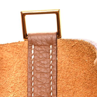 Hermes Taurillon Clemence Picotin Lock 18 PM Gold 7 of 10