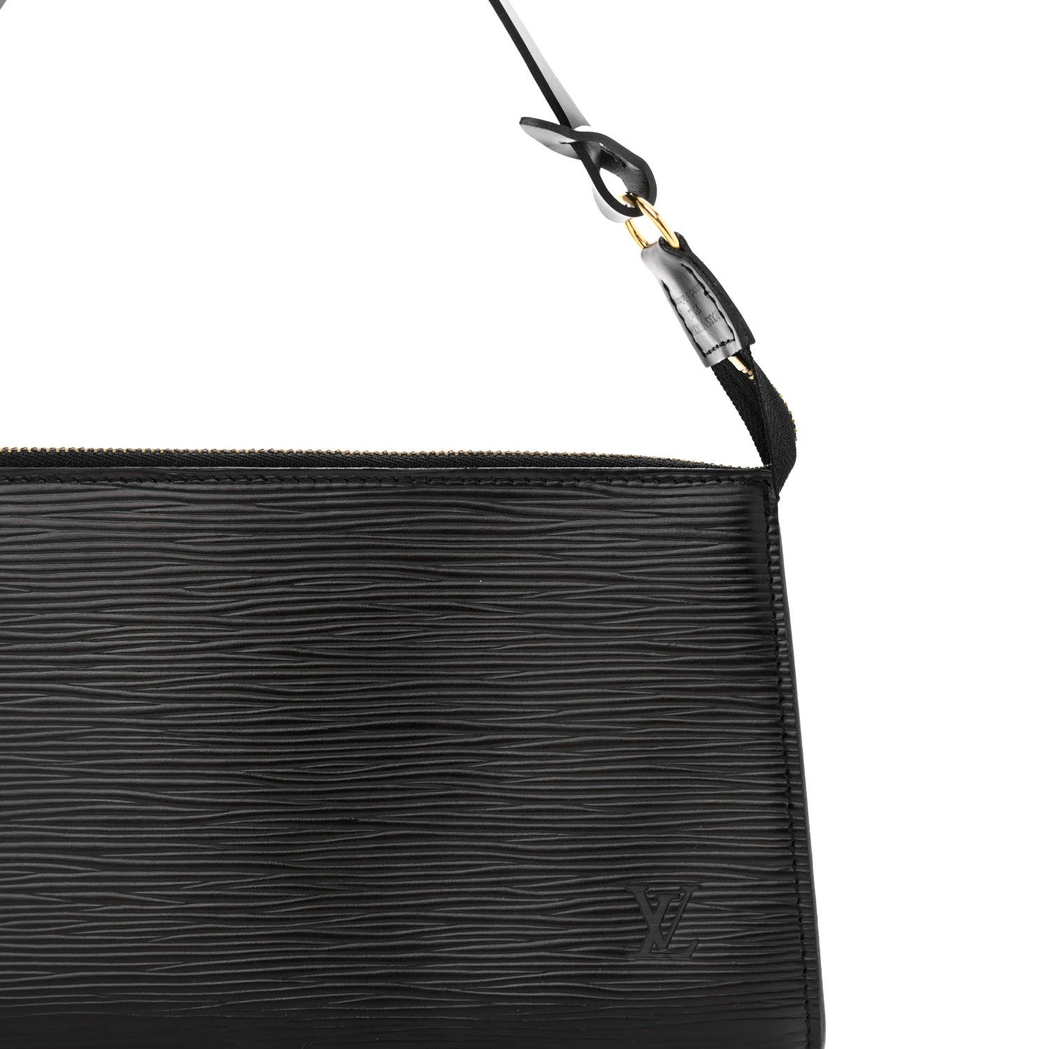 Louis Vuitton Epi Pochette Accessories 24 Black 8 of 11