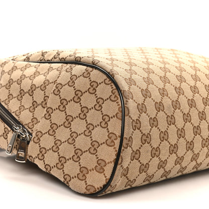 Gucci Monogram Travel Backpack Dark Brown 9 of 10