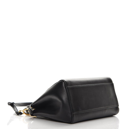 Fendi Nappa Mini Peekaboo Iconic Satchel Black 4 of 8