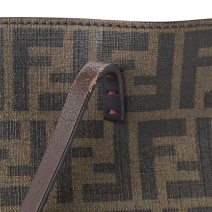 Fendi Zucca Spalmati Medium Roll Tote Tobacco Fuxia 15 of 17
