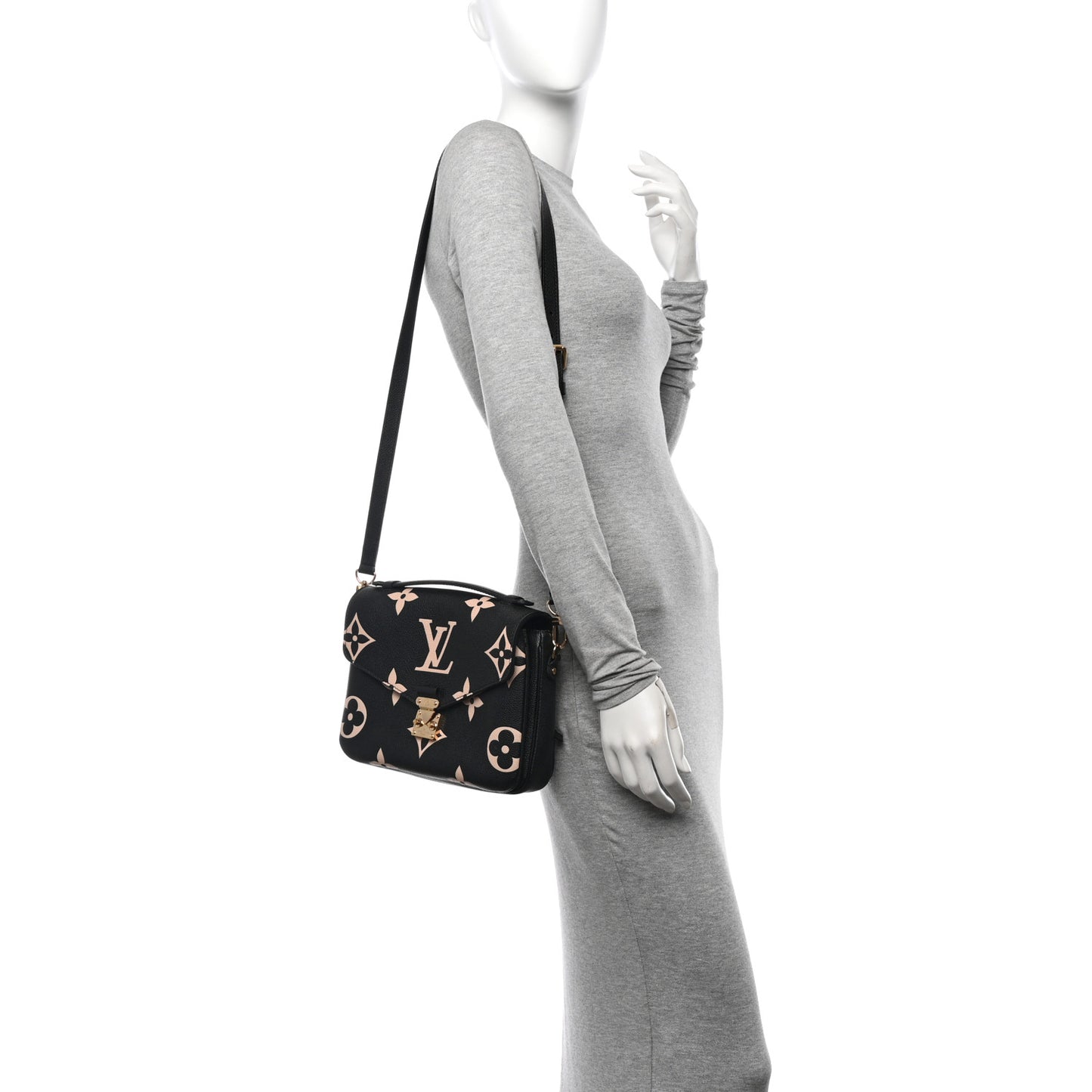 Empreinte Monogram Giant Pochette Metis Black Beige