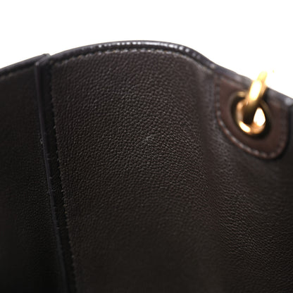 Celine Supersoft Calfskin Sangle Bucket Bag Wood 13 of 24