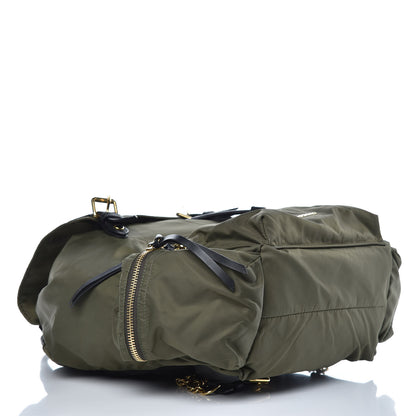 Burberry Nylon Large Rucksack Backpack Canvas Green 4 of 10