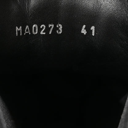 Louis Vuitton Patent Monogram LV Beaubourg Ankle Boots 41 Black 9 of 9