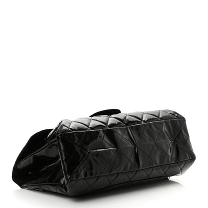 Chanel Vinyl Quilted XXL Reissue Flap Black 3 of 9
