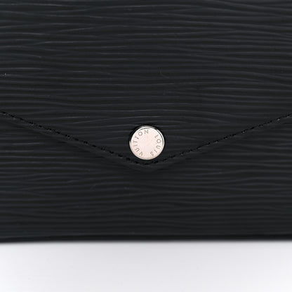 Louis Vuitton Epi Pochette Felicie Black 15 of 16