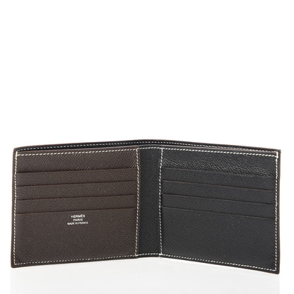 Hermes Epsom MC2 Copernic Compact Colorblock Wallet Gold 5 of 8