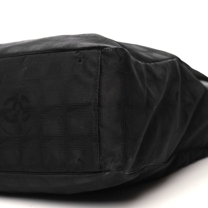 Chanel Nylon Medium Travel Tote Black 10 of 14