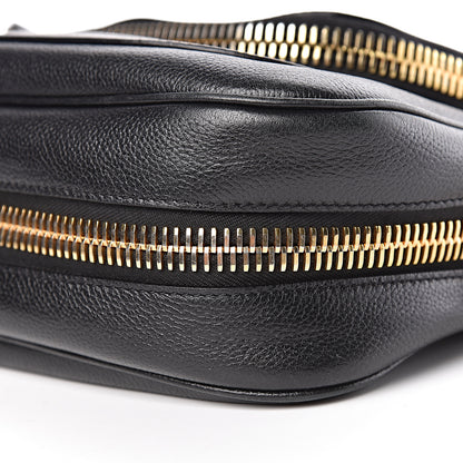 Tom Ford Grained Calfskin Medium Jennifer Crossbody Bag Black 17 of 18