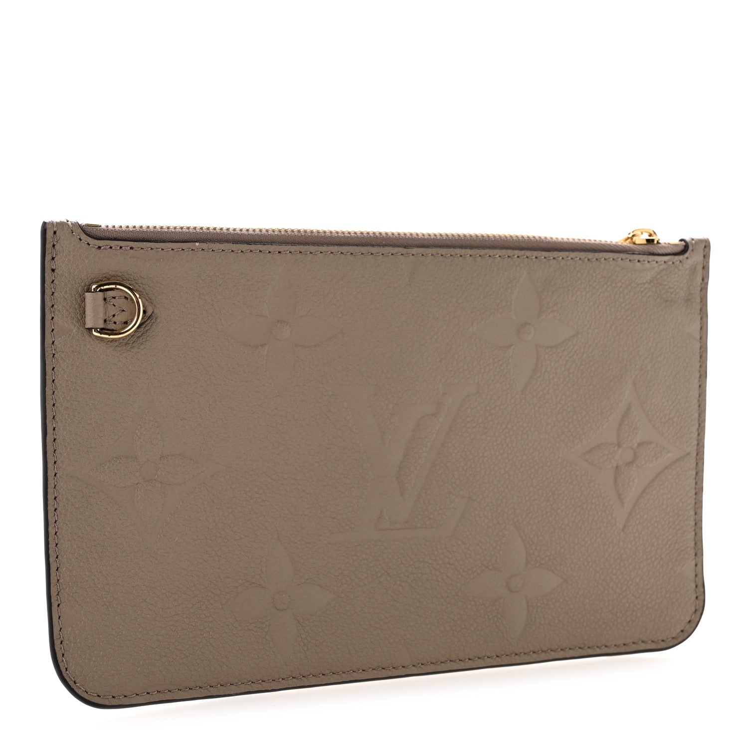 Louis Vuitton Empreinte Monogram Giant Neverfull MM Pochette Tourterelle 3 of 7