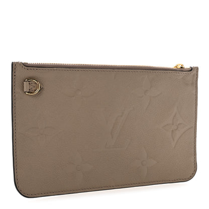 Louis Vuitton Empreinte Monogram Giant Neverfull MM Pochette Tourterelle 3 of 7