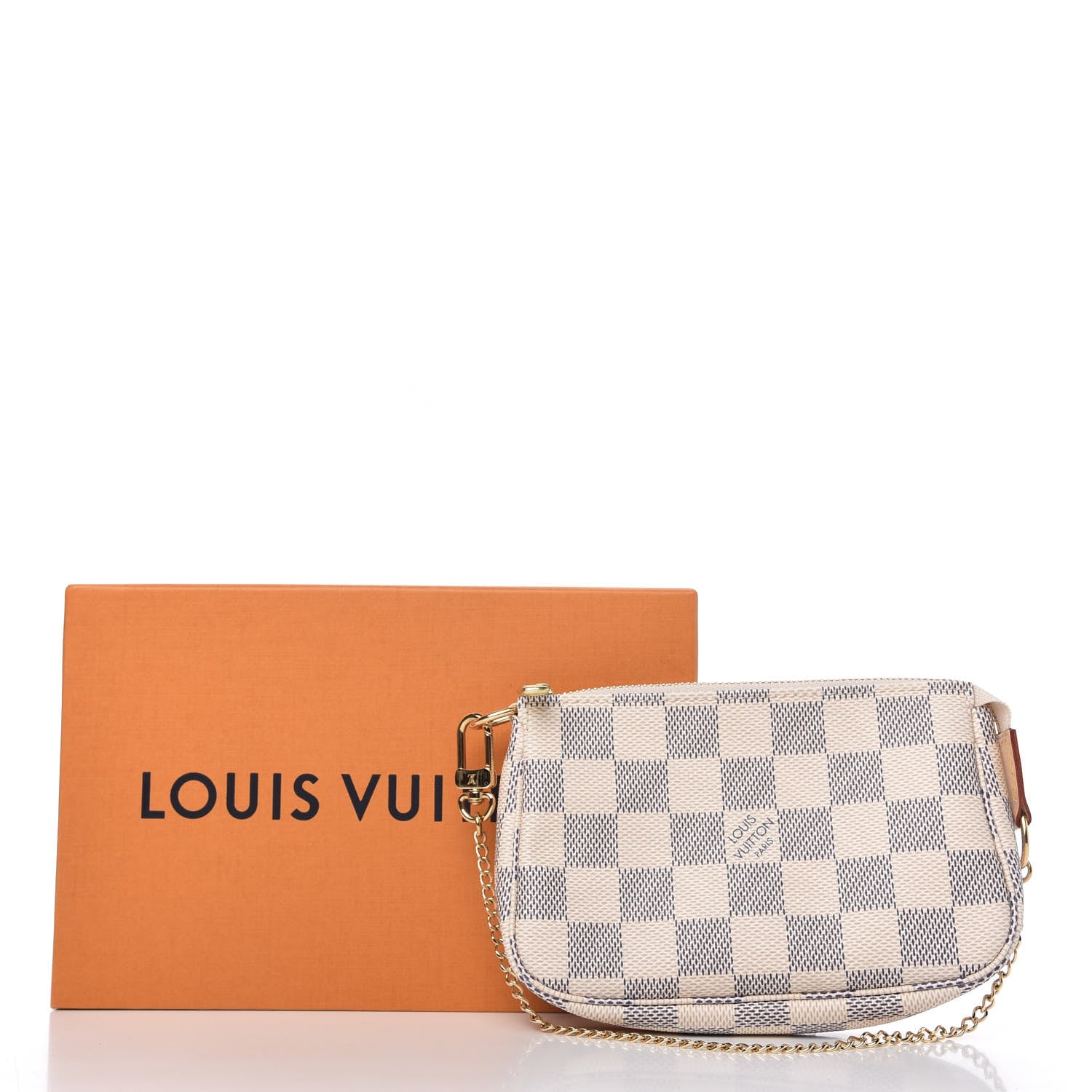 Louis Vuitton Damier Azur Mini Pochette Accessories 10 of 10