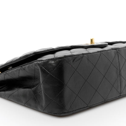 Chanel Lambskin Quilted Jumbo Single Flap Black 10 of 11