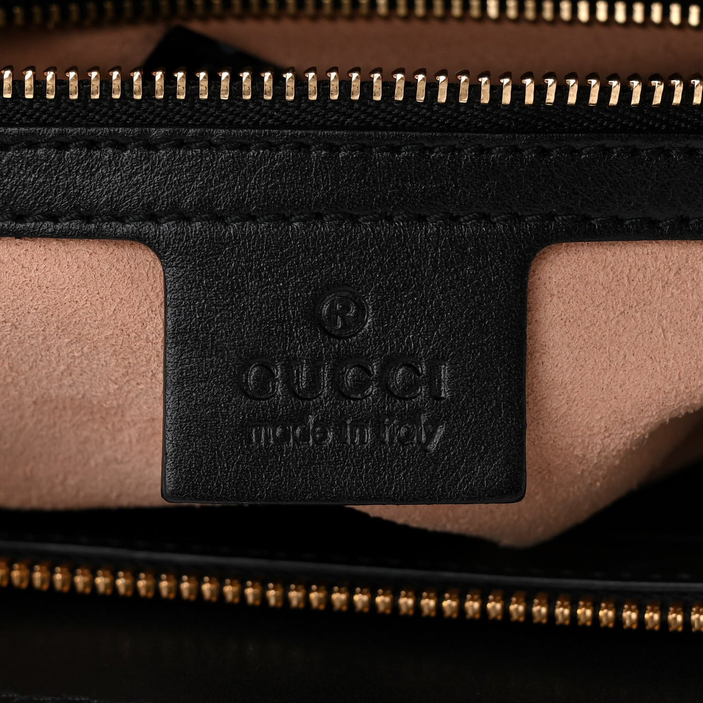 Guccissima Signature Medium Shoulder Tote Bag Black