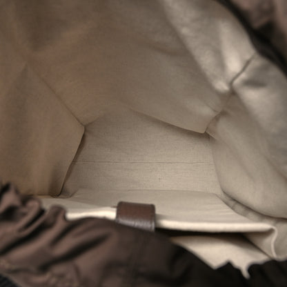 Gucci GG Supreme Monogram Medium Ophidia Double Buckle Backpack Brown 5 of 10