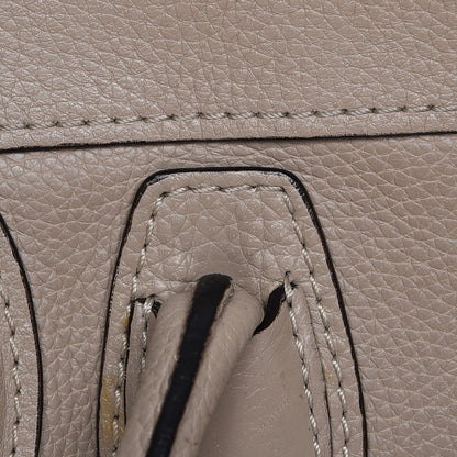 Celine Drummed Calfskin Nano Luggage Dune 9 of 18