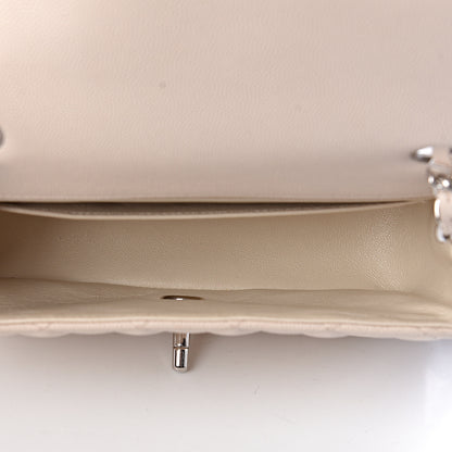 Chanel Caviar Quilted Mini Rectangular Flap Light Beige 5 of 11