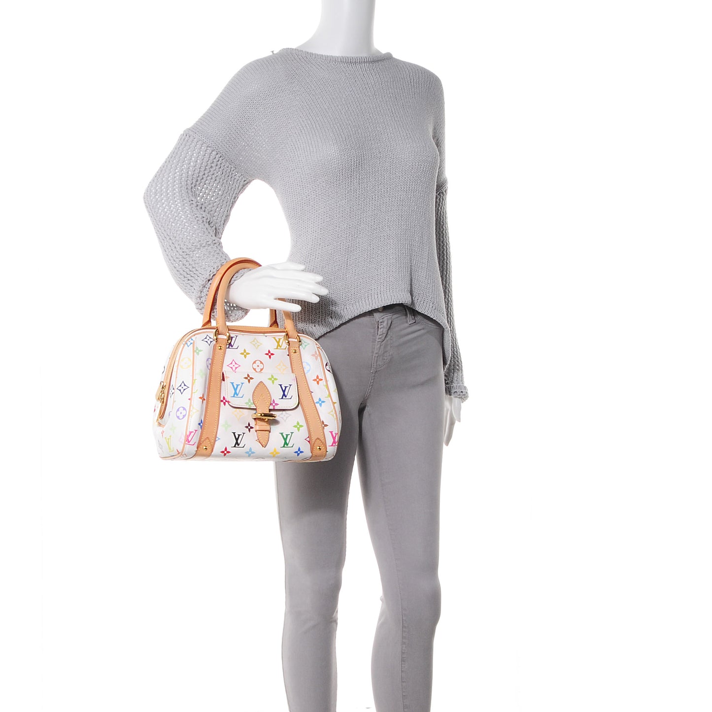 Monogram Multicolor Priscilla White