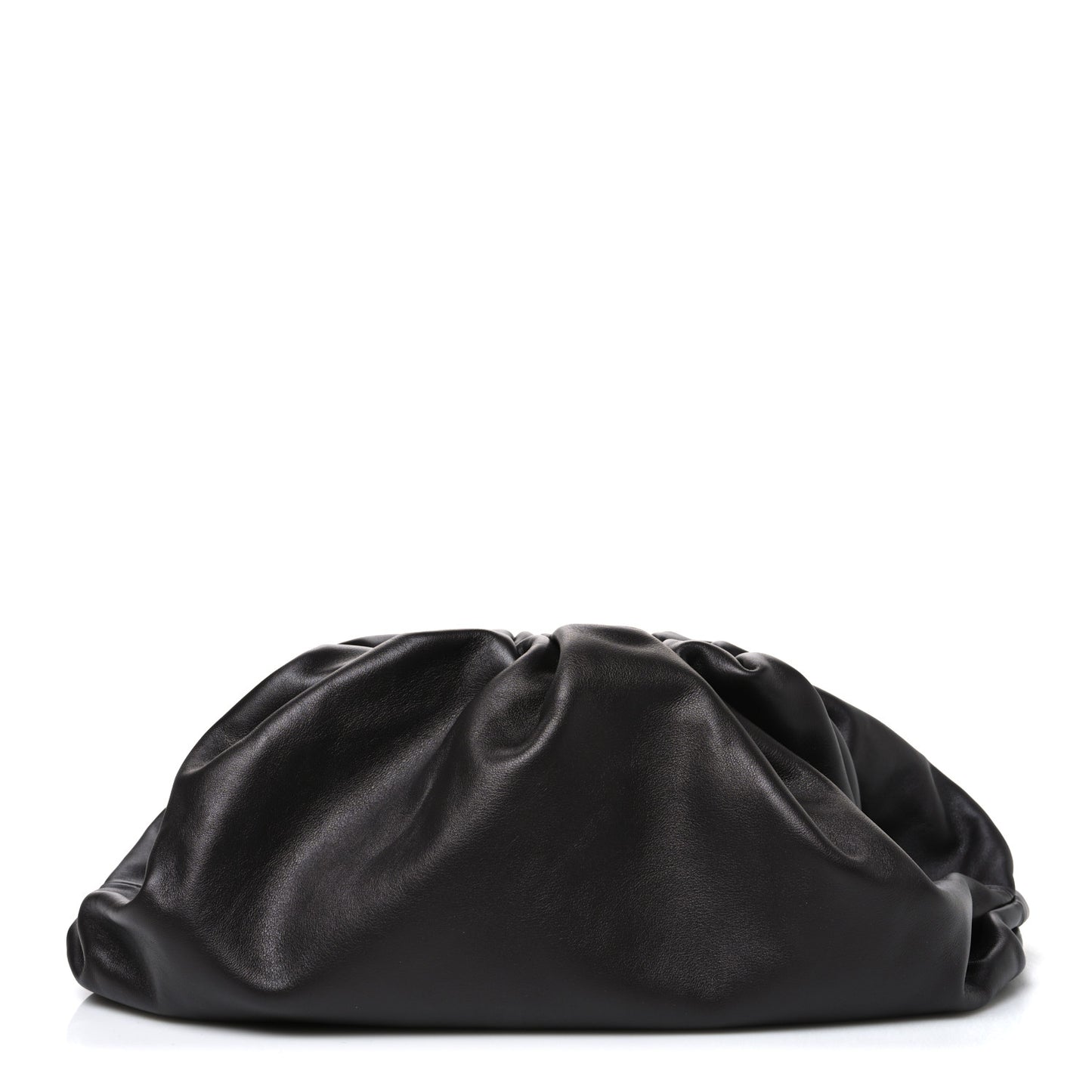 Smooth Butter Calf The Pouch Oversized Clutch Fondant